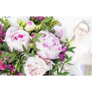 Bouquet Surprise avec des Pivoines