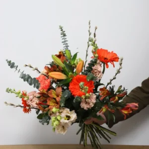 Bouquet champêtre coloré