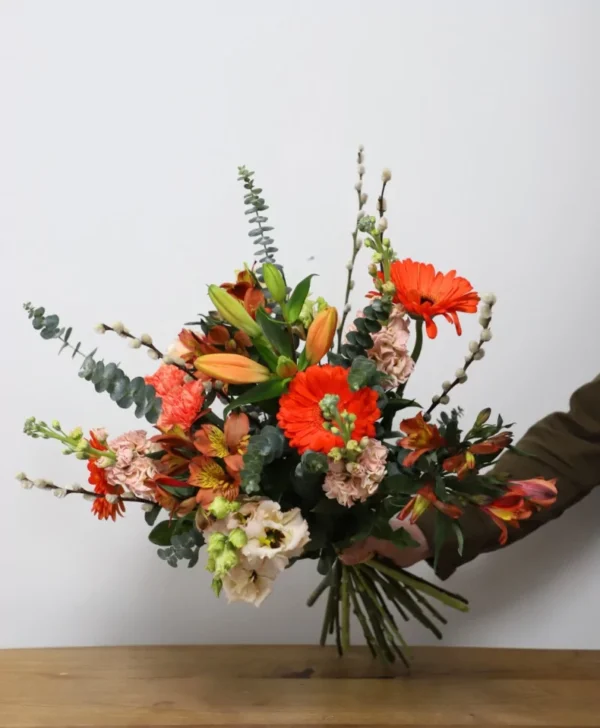 Bouquet champêtre coloré