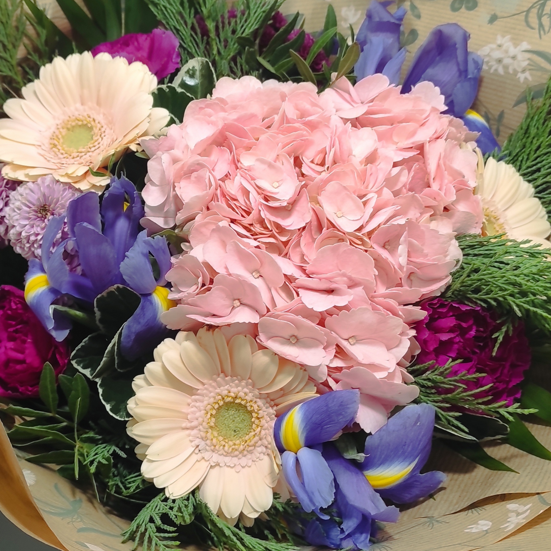 Bouquet de fleurs - Casier n°3