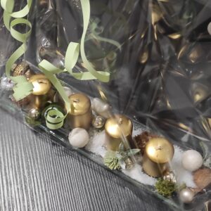 Centre de table de l’Avent Doré – Casier n°4