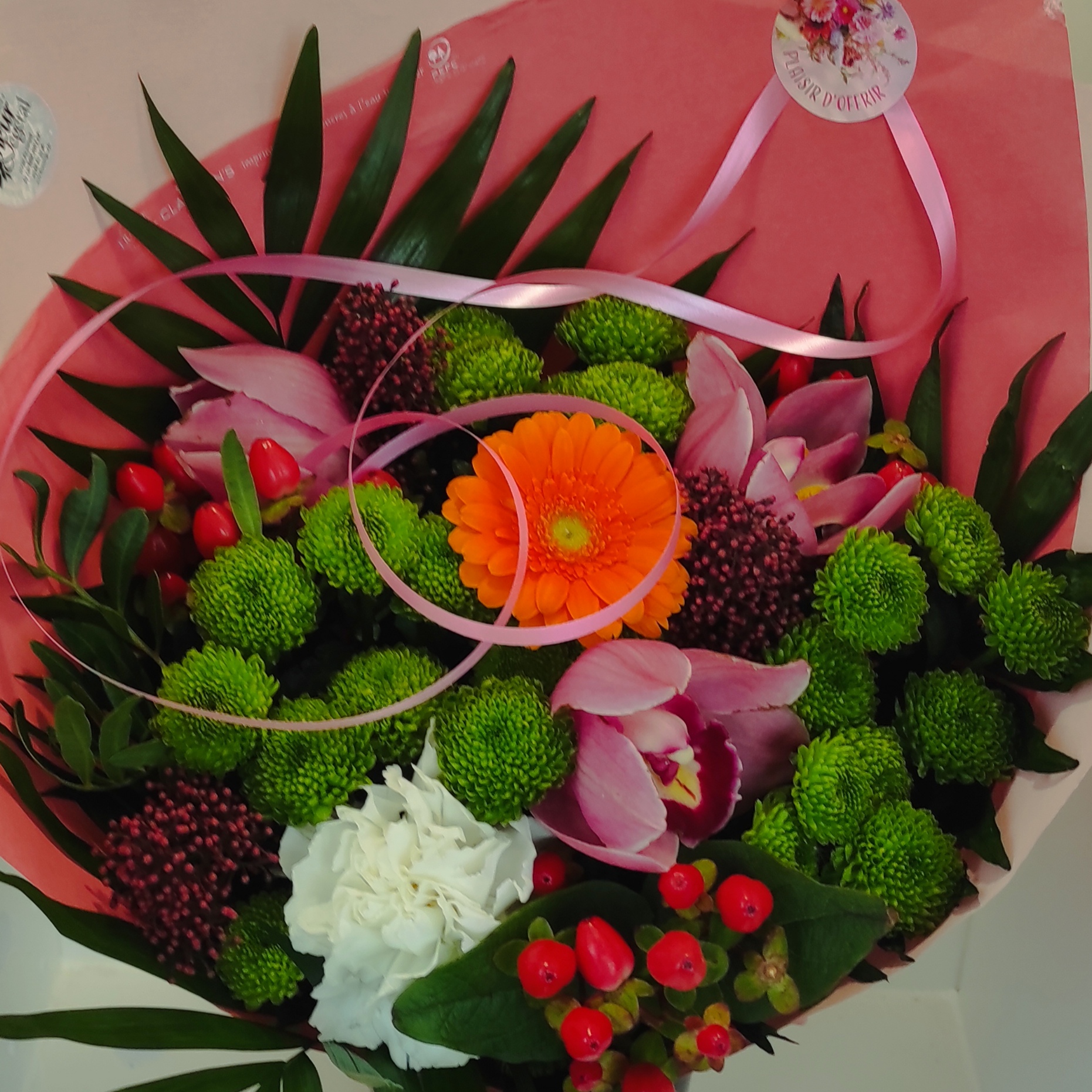 bouquet de fleurs - casier n°1