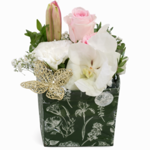 Bouquet de fleurs – casier n°1