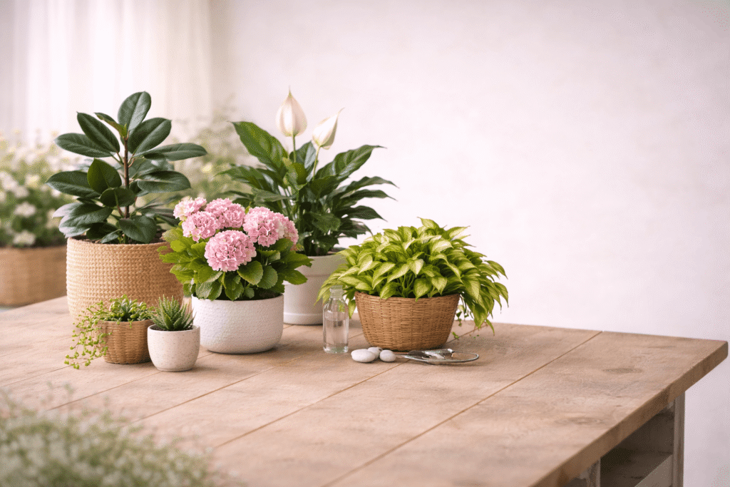 Plantes et arrangements