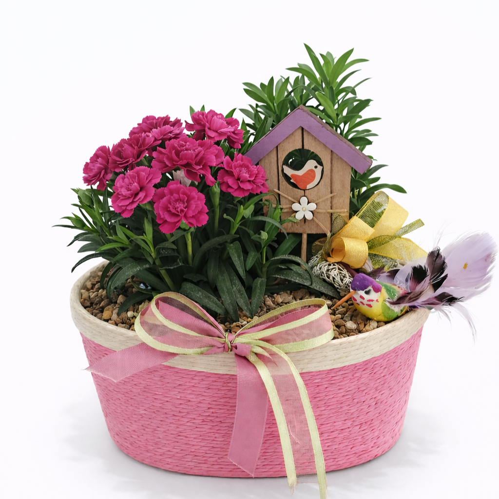 Jardinière fleurie extérieur - casier n°4