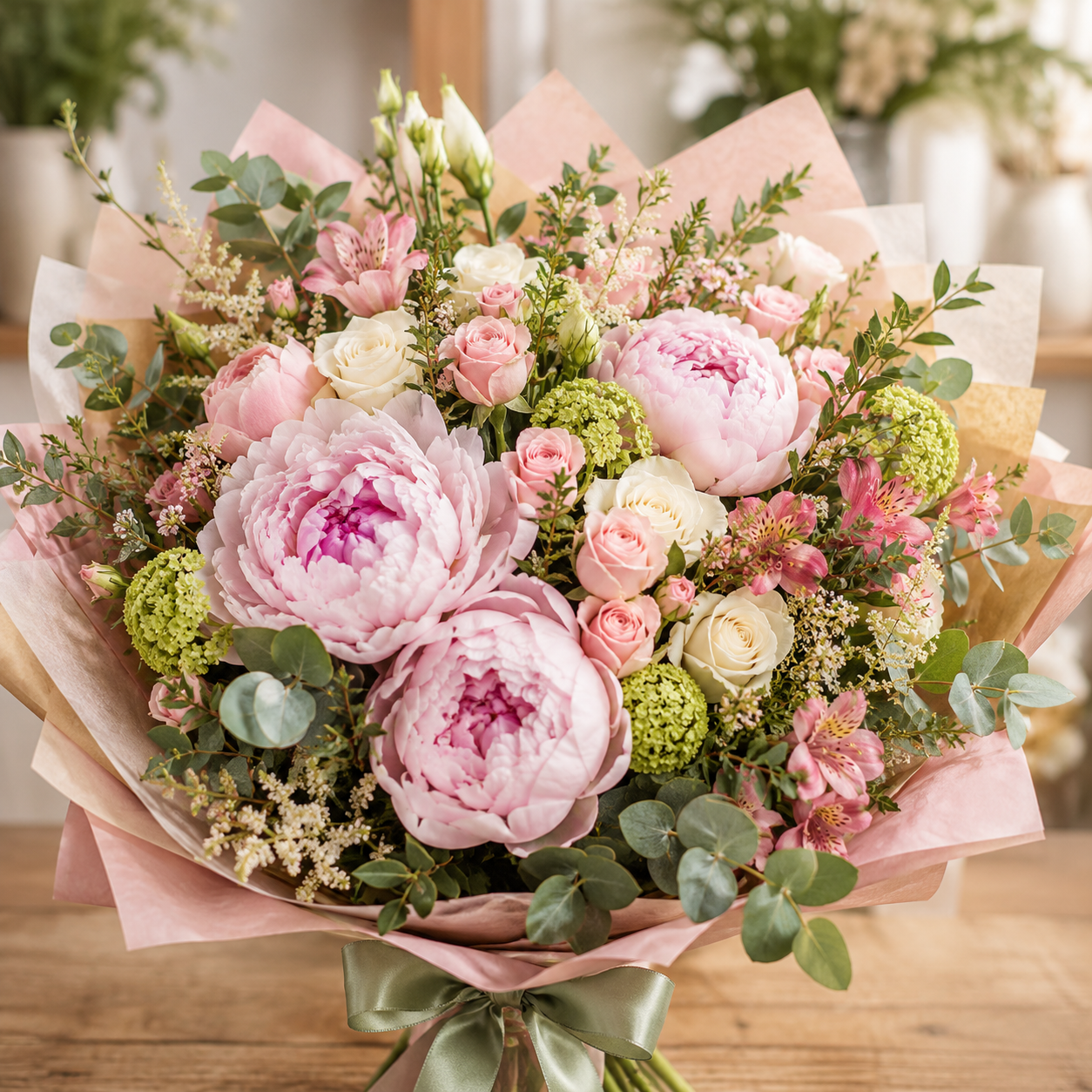 Bouquet Signature Fleur et Végétal