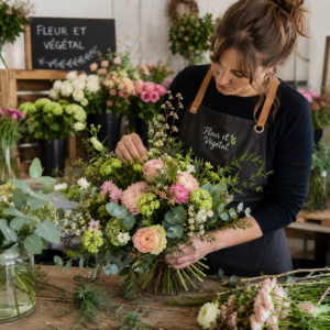 Création du Fleuriste – Bouquet de Saison Surprenant